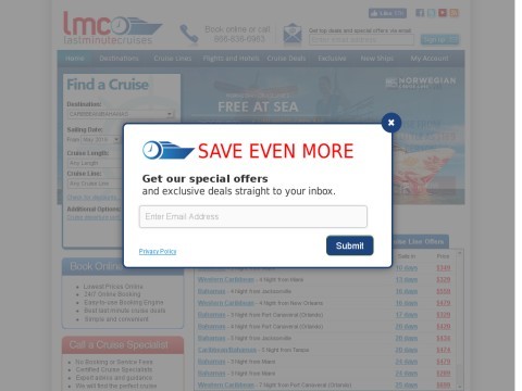 Easy Cruise Online Booking