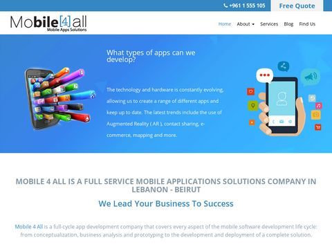 Mobile Applications In Lebanon | Mobile-4all.com