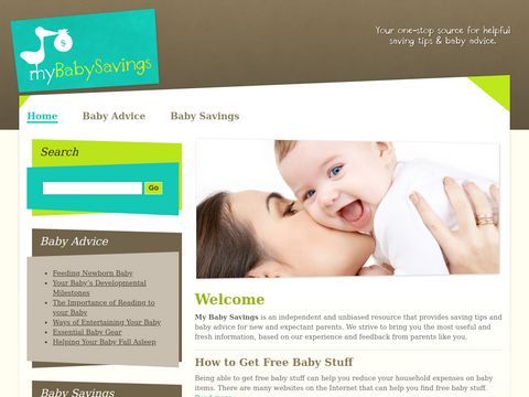 My Baby Savings - Advice, Tips & Information for Parents