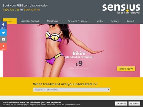 Sensius Laser Hair Removal