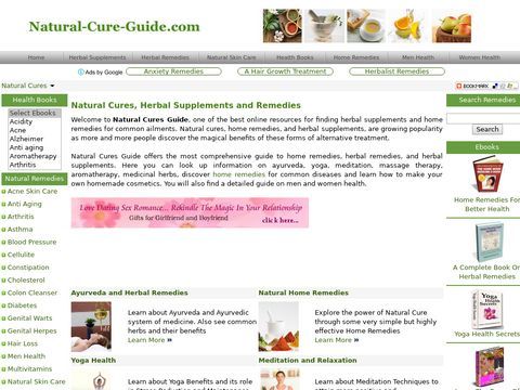 Natural Cures, Home Remedies, Herbal, Nutritional Supplement