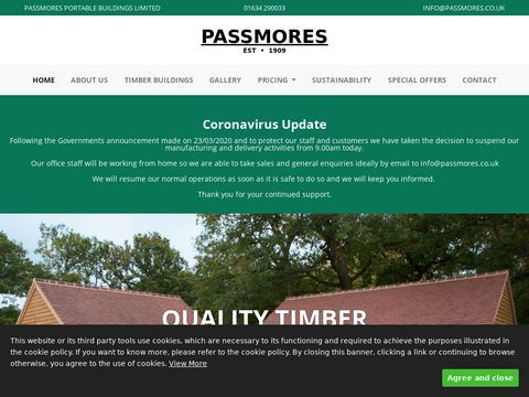 Passmores - Manufacturers of Fine Timber Buildings
