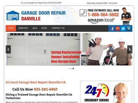 A1 Local Garage door repair Danville