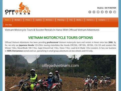 Offroad Vietnam Motorcycle Tours