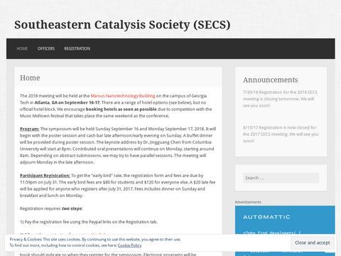 Southeastern Catalysis Society