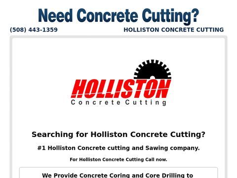 Holliston Concrete Cutting