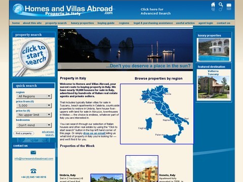 Property for sale in Italy