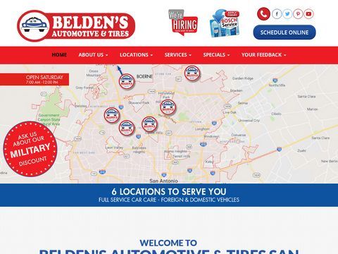Beldens Automotive & Tires San Antonio TX