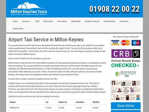 Airport Transfers Milton Keynes