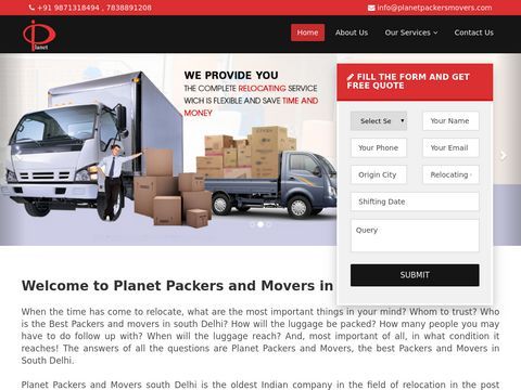 Packers and Movers in south Delhi