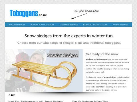 Sledges and Toboggans