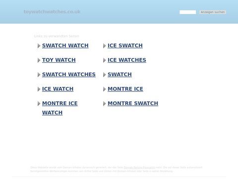 ToyWatch Watches UK