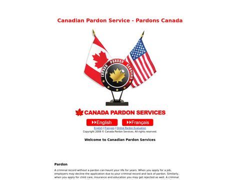 Canadian Pardon Services Applications for Pardons