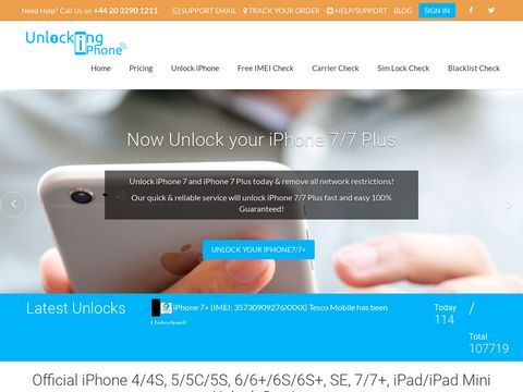 iPhone Unlock Service UK - Unlocking iPhone