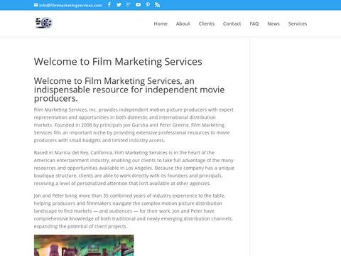 Producers Representative, Film Distribution, Film Marketing
