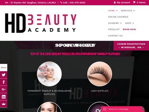 HD Beauty Permanent Makeup Academy