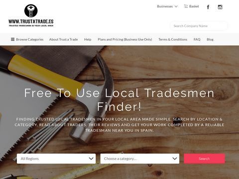 Find Trusted Local Tradesmen with Trust A Trade Directory