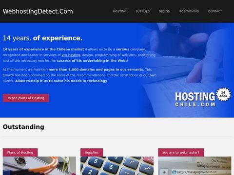 web hosting detect