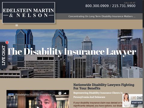 Edelstein Martin & Nelson - Disability Lawyers Philadelphia