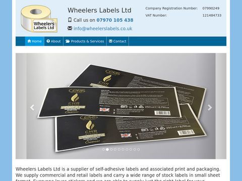 Wheelers Labels Ltd - Industrial supplier of Labels and stic