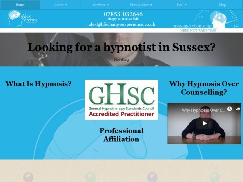 West Sussex Hypnotist - Alex Vrettos