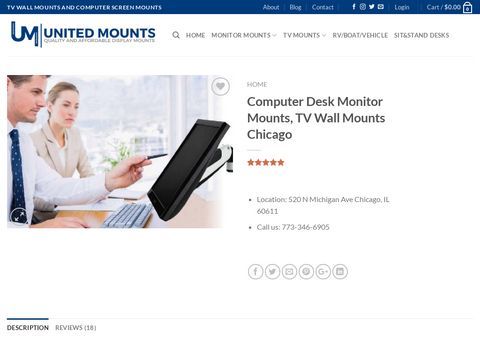 United Mounts - TV Wall Mounts and Monitor Mounts