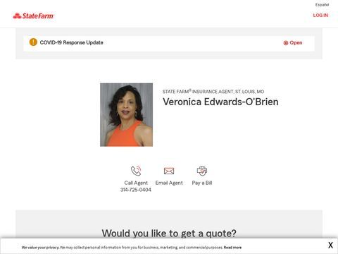 Veronica Edwards OBrien - State Farm Insurance Agent