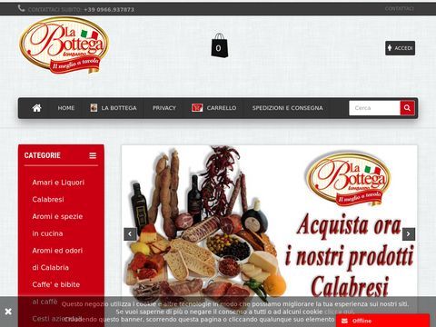prodotti tipici calabresi - italian foods