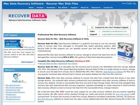 Mac Data Recovery