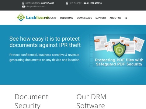 DRM products for document security - information copy protection