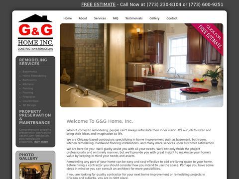 G&G Home, Inc. - Construction And Remodeling