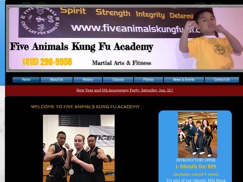 Five Animals Kung Fu Inc.