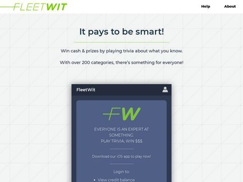 FleetWit - Brain Games for Cash