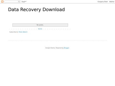 Data Recovery Freeware