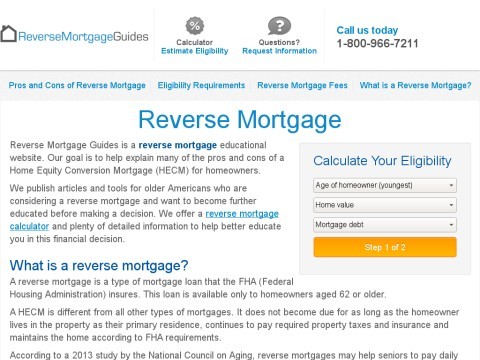 Reverse Mortgage Guides
