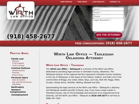 Wirth Law Office - Tahlequah