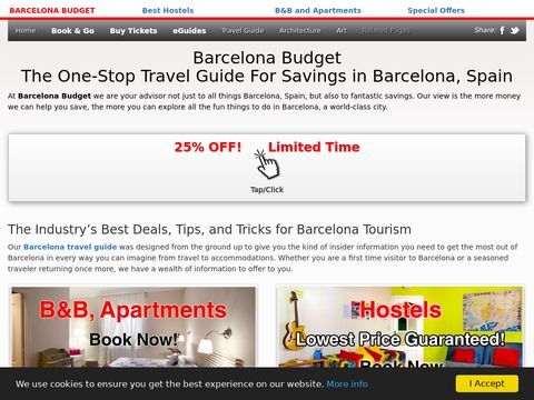 Barcelona Spain travel, tailor made with Barcelona Budget