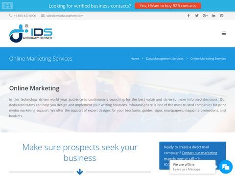 Online Marketing and Advertising Services