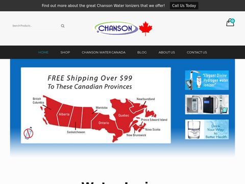 Alkaline Water Machine | Chanson Water Canada