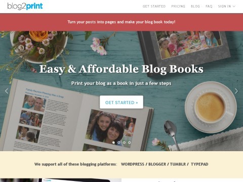 Blog2Print - Print Your Blog, Sell Your Blog Book!