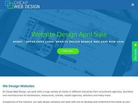 Cheap web design 