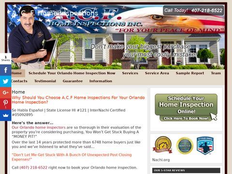 A.C.F. Home Inspections Inc.