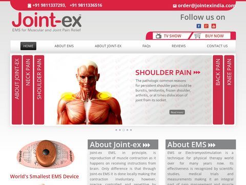 Jointex ™ - EMS for Muscular and Joint Pain Relief