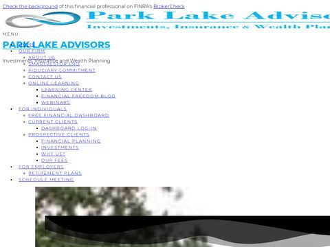 Park Lake Advisors - Insurance, Investment & Wealth Planning