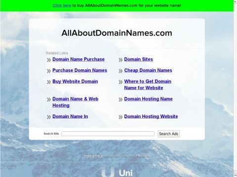 All About Domain Names - Information on Domain Names