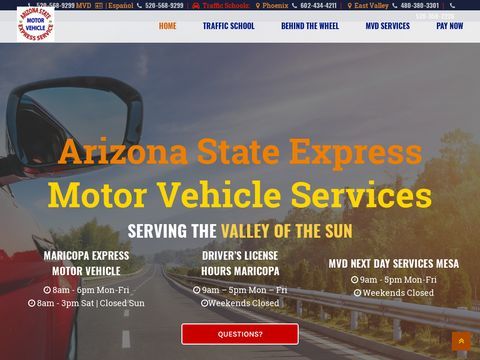 Arizona State Driving School