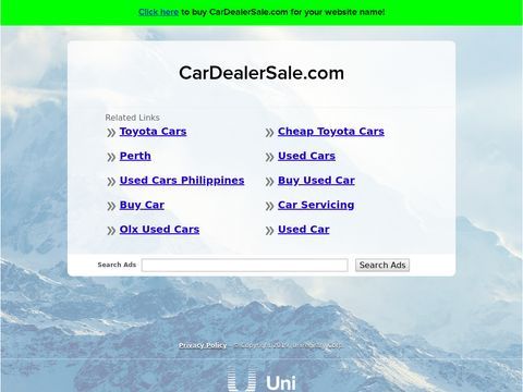 Car Dealer Sale