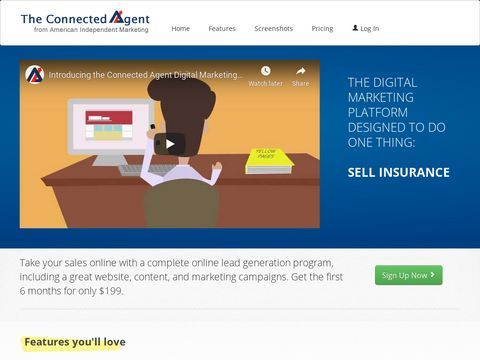 Insurance Agent Websites - ConnectedAgent.biz