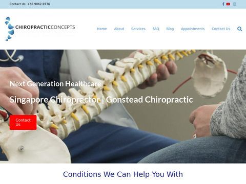 The Gonstead Chiropractor in Singapore - Chiropractic Concepts