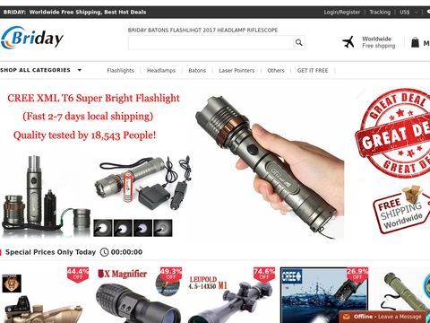 Best Deals of Batons,Flashlights,Headlamps | Global Shopping